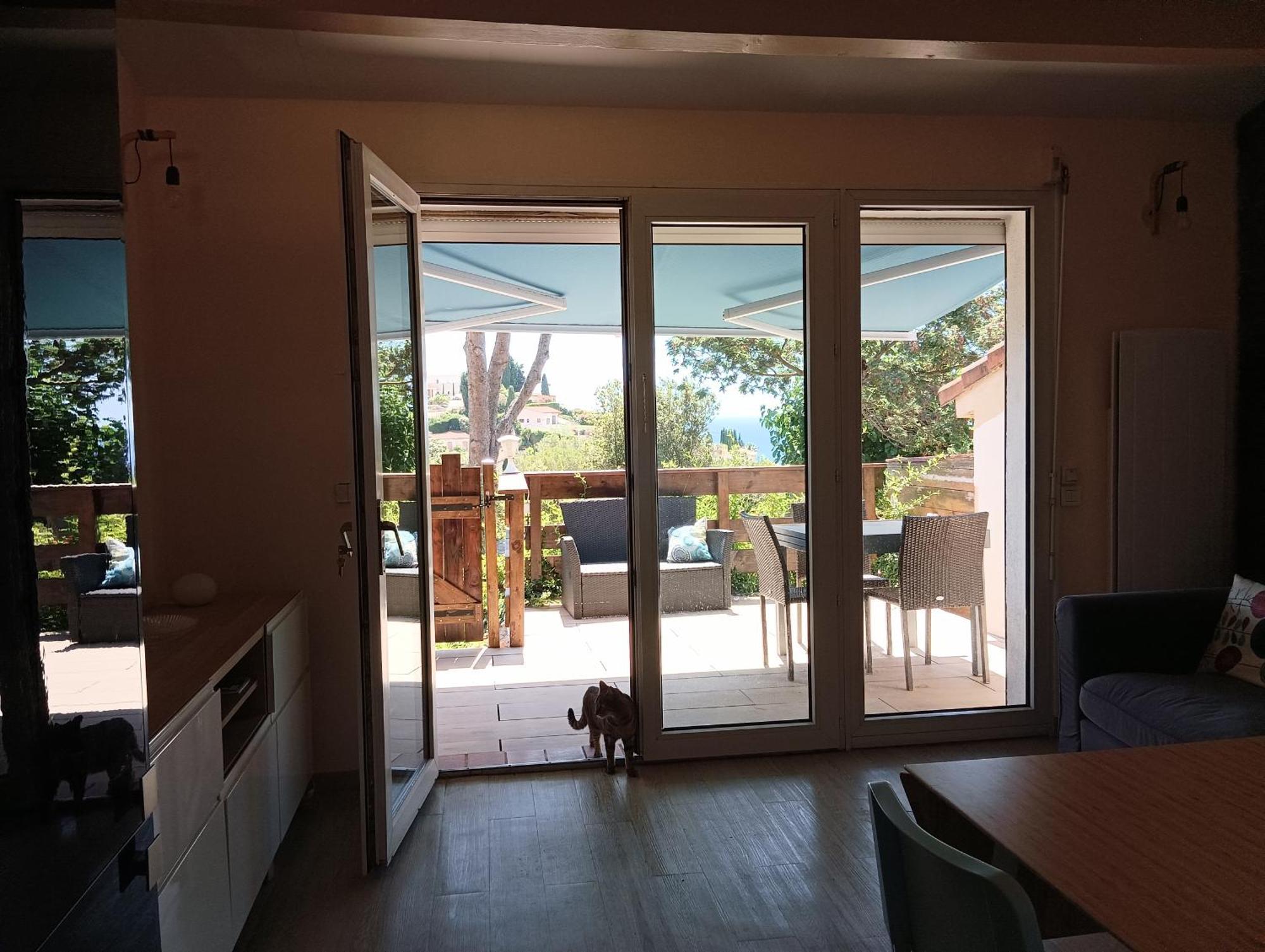 Petite Maison Au Calme - Piscine En Copropriete, Terrasse, Mer, Clim 발로리스 외부 사진